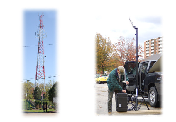 A hybrid fixed / portable communications system, including a BDA and donor antenna.