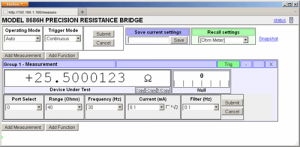 M8686H Webserver user interface